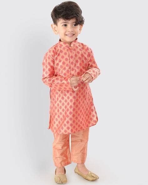 Vastramay Sishu Printed Kurta Pyjama Set