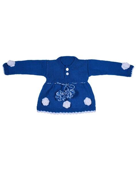 WINDROP SOLUTIONS Round-Neck Sweater with Full Sleeves