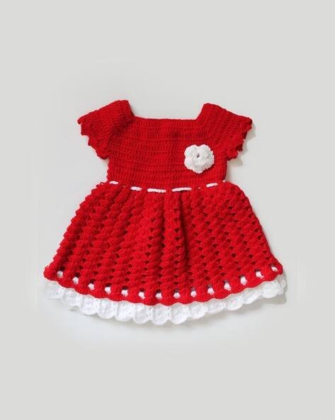 Woonie Square Neck A-line Dress