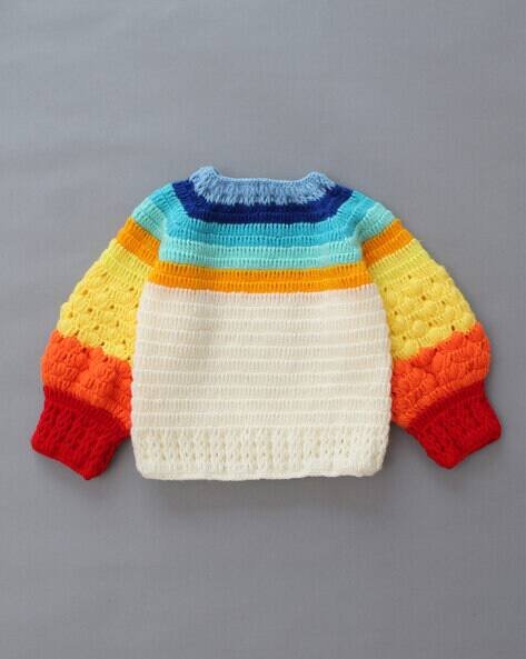 Woonie Woven Round-Neck Cardigan