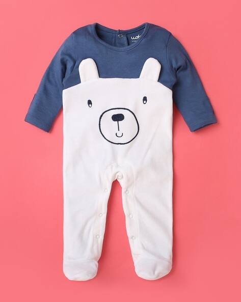 Wotnot Colourblock Round-Neck Romper