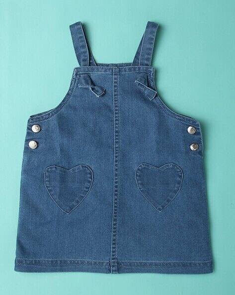 Wotnot Cotton Denim Dungarees