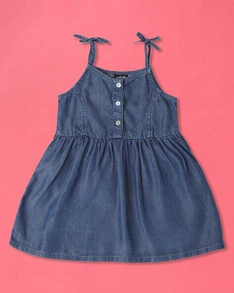 Wotnot Cotton Fit & Flare Dress