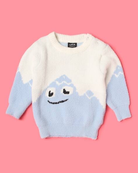 Wotnot Knitted Round-Neck Sweater