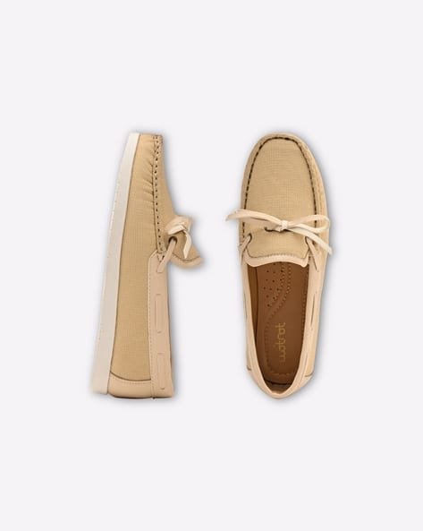 Wotnot by AZORTE Boys Loafers with Bow Accent