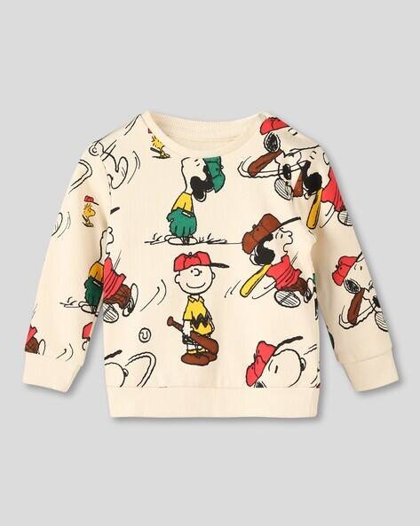 Wotnot by AZORTE Peanut Print Sweatshirt