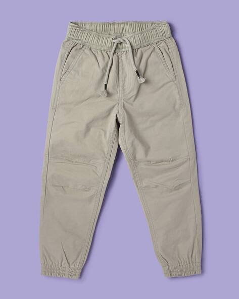 Wotnot by AZORTE Relaxed Fit Flat-Front Jogger Pants