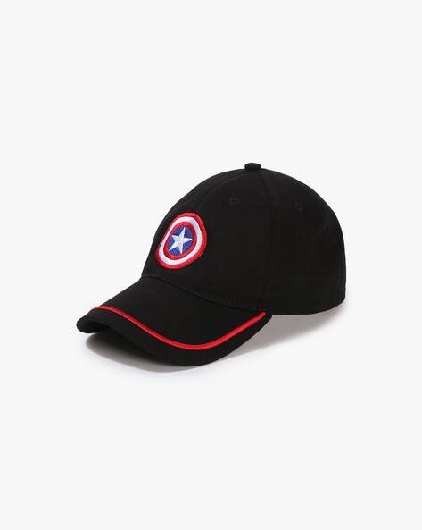 Wotnot by AZORTE Boys Captain America Embroidered Baseball Cap