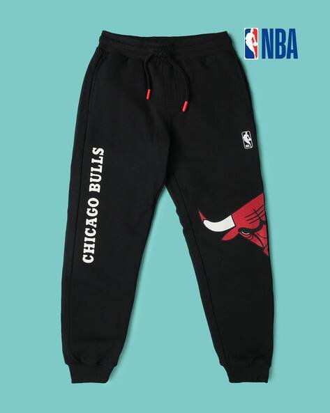 Wotnot by AZORTE NBA Boys Graphic Print Relaxed Fit Joggers