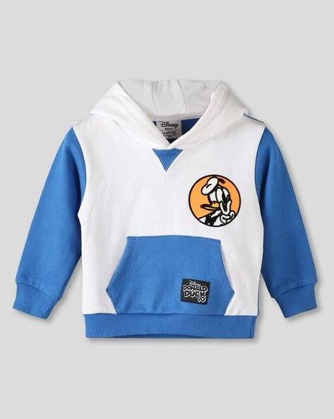 Wotnot by AZORTE Infant Donald Duck Print Cotton Hoodie