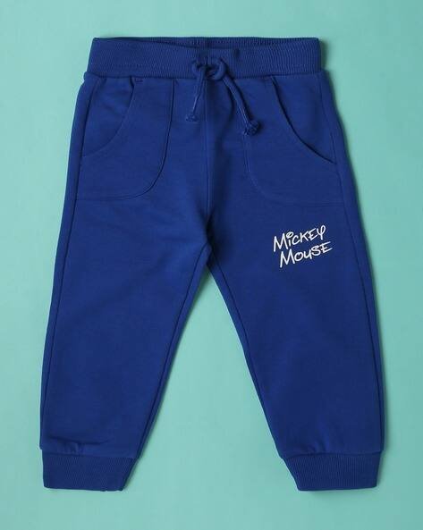 Wotnot by AZORTE Boys Micky Mouse Print Joggers