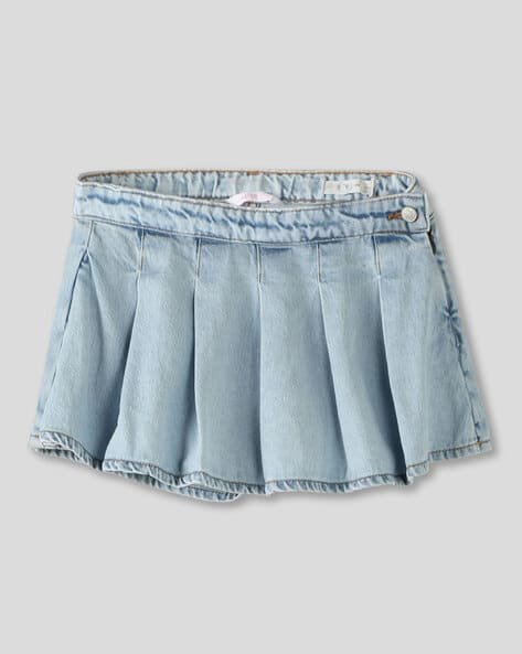 Wotnot by AZORTE Girls Pleated Flared Skirt