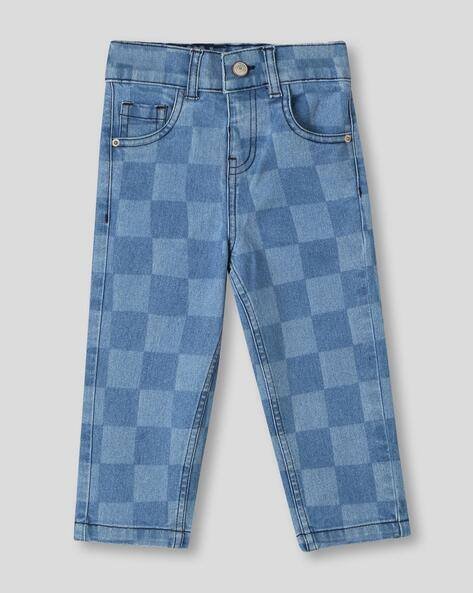 Wotnot by AZORTE Toddler Washed Regular Fit Denim Jeans