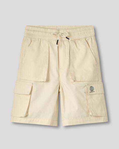 Wotnot by AZORTE Boys Rib Stop Fabric Cargo Shorts