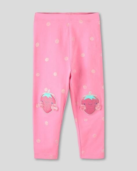 Wotnot by AZORTE All-Over Print Leggings with Patches