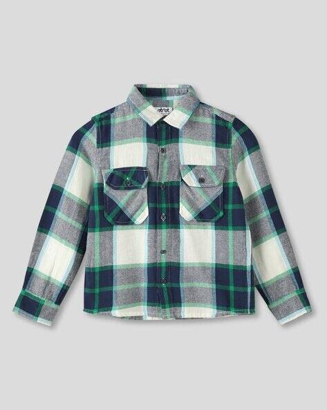 Wotnot by AZORTE Double Pocket Full Sleeve Shirt