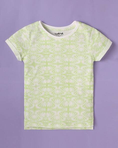 Wotnot by AZORTE Printed Round-Neck T-Shirt