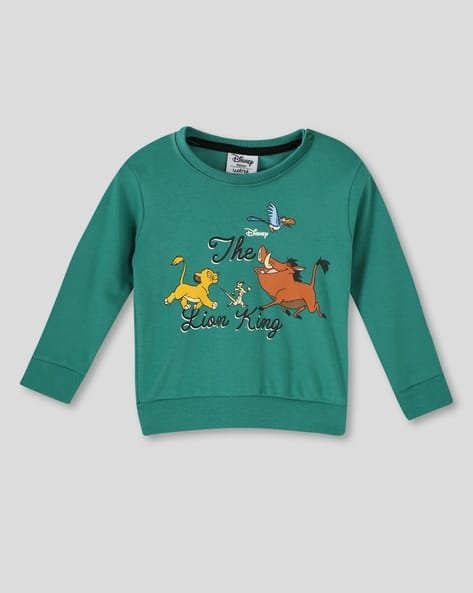 Wotnot by AZORTE The Lion King Print Sweatshirt
