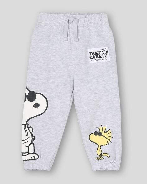 Wotnot by AZORTE Snoopy Print Regular Joggers