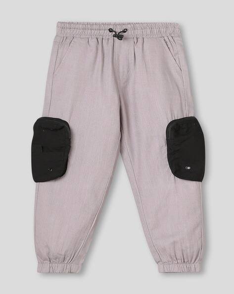 Wotnot by AZORTE Twill Fabric Jogger Pants