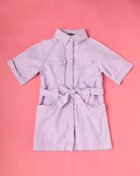 Wotnot by AZORTE Button-Down Shirt Dress