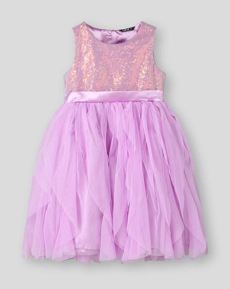 Wotnot by AZORTE Embellished Fit & Flare Dress