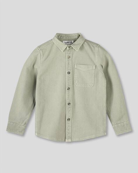 Wotnot by AZORTE Overdyed Full Sleeve Shirt
