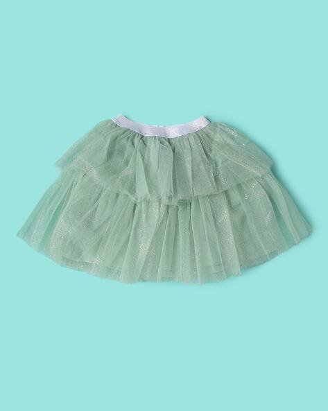 Wotnot by AZORTE Tiered Skirt with Elasticated Waistband