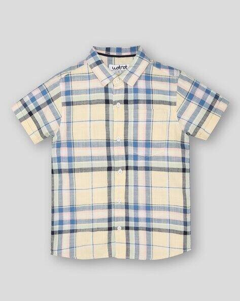 Wotnot by AZORTE Checked Relaxed Fit Shirt