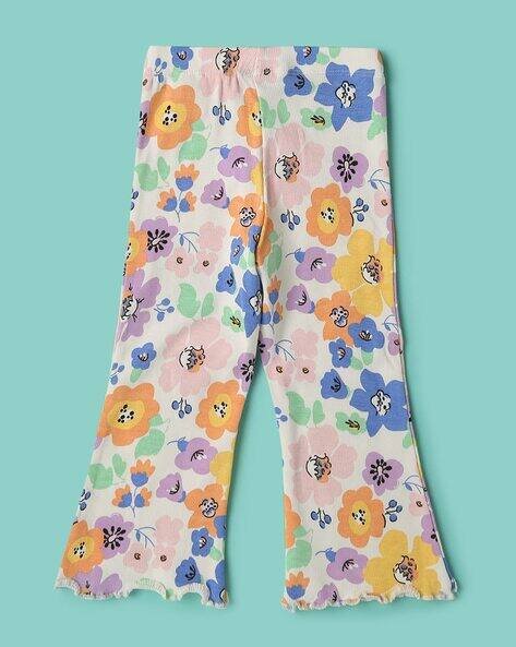 Wotnot by AZORTE Girls Printed Leggings