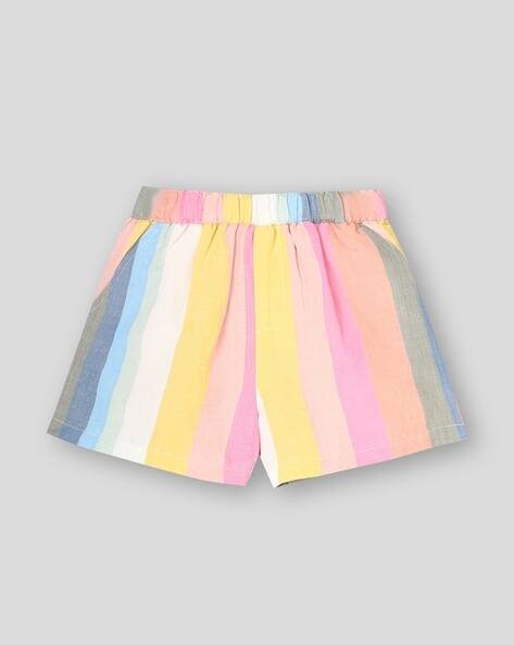 Wotnot by AZORTE Yarn Dyed Striped Shorts
