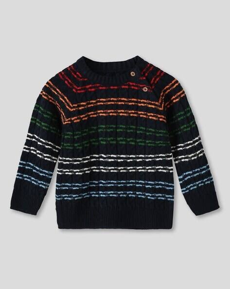 Wotnot by AZORTE Striped Sweater