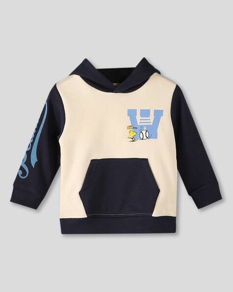 Wotnot by AZORTE Snoopy Print Hooded Sweatshirt