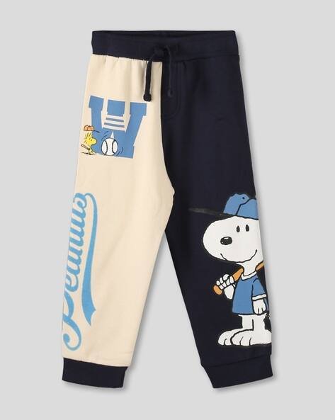 Wotnot by AZORTE Boys Colourblock Joggers with Patch Pocket