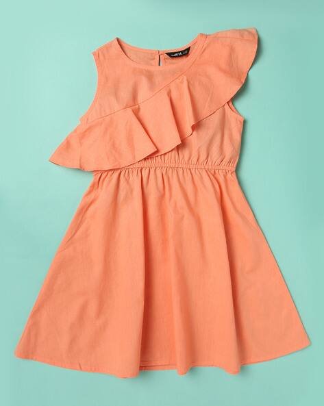 Wotnot by AZORTE A-Line Dress with Overlay