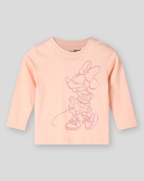 Wotnot by AZORTE Minnie Mouse Print T-Shirt