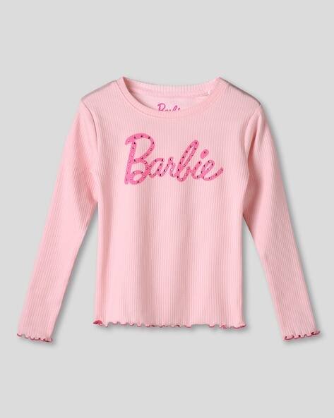 Wotnot by AZORTE Tie & Dye Barbie Round-Neck T-Shirt
