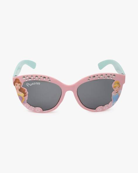 Wotnot by AZORTE Girls Disney Princess Cat-Eye Sunglasses