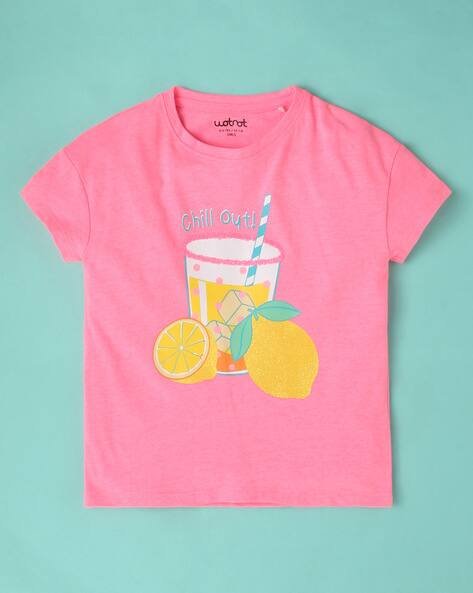 Wotnot by AZORTE Graphic Print Crew-Neck T-Shirt