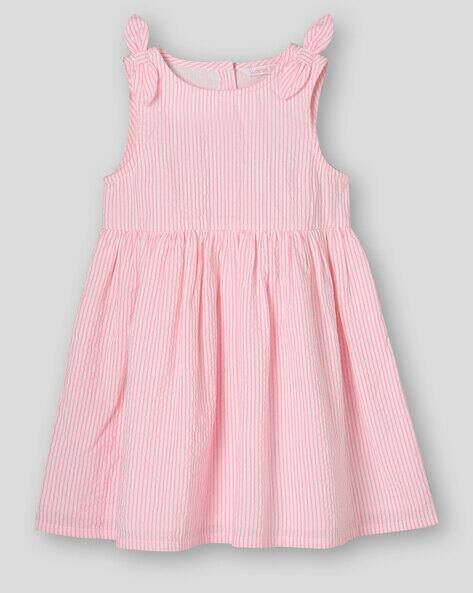 Wotnot by AZORTE Striped Fit & Flare Dress