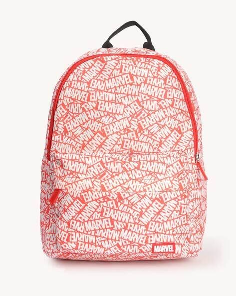 Wotnot by AZORTE Boys Marvel Print Backpack