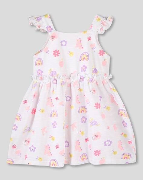 Wotnot by AZORTE All-Over Print Fit & Flare Dress