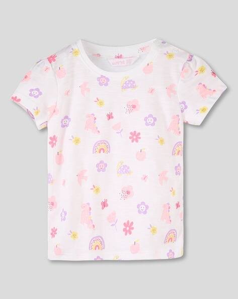 Wotnot by AZORTE All-Over Print Regular Fit T-Shirt