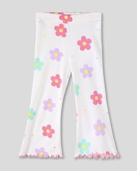 Wotnot by AZORTE All Over Print Straight Ribbed Trouser