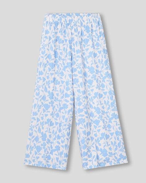 Wotnot by AZORTE Floral Print Straight Pants
