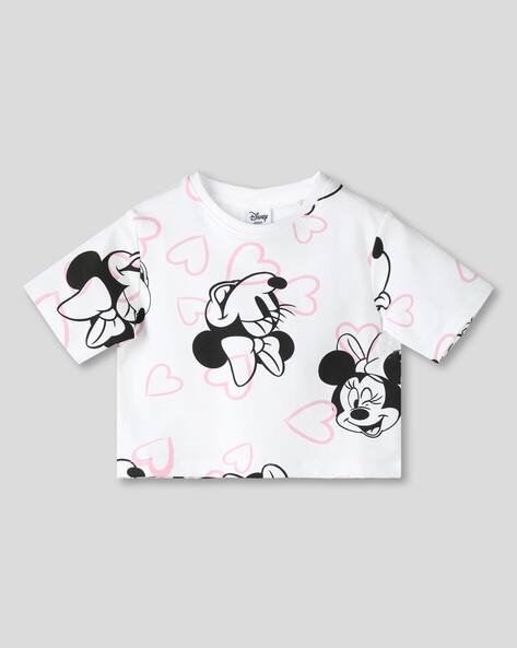 Wotnot by AZORTE Minnie All-Over Print Boxy T-Shirt