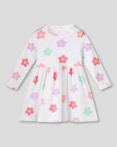 Wotnot by AZORTE Smiley Print Knit Dress