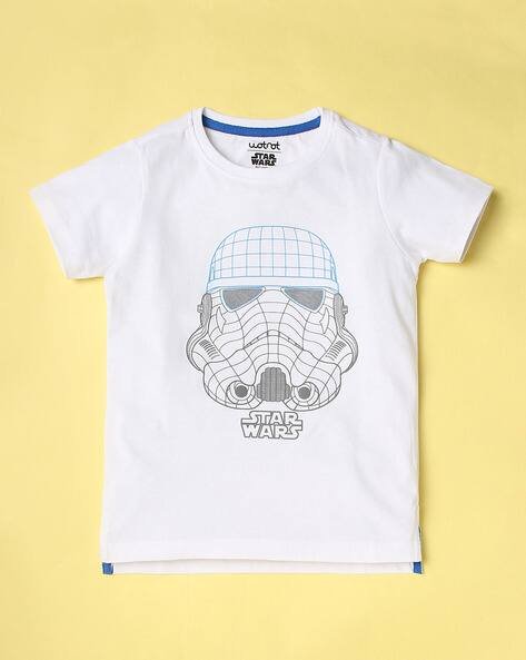 Wotnot by AZORTE Star Wars Print Crew-Neck T-Shirt