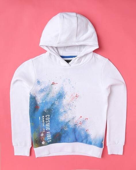 Wotnot by AZORTE Typographic Print Hoodie