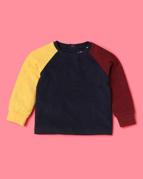 Wotnot Colourblock Crew-Neck T-Shirt